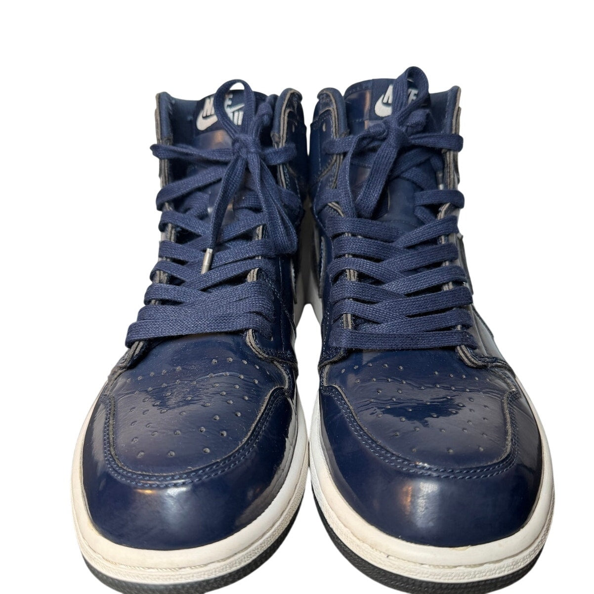 Men’s Air Jordan 1 Retro High OG DSM sneakers in Obsidian and White, Barry's X Nike, size 10, from 2015.