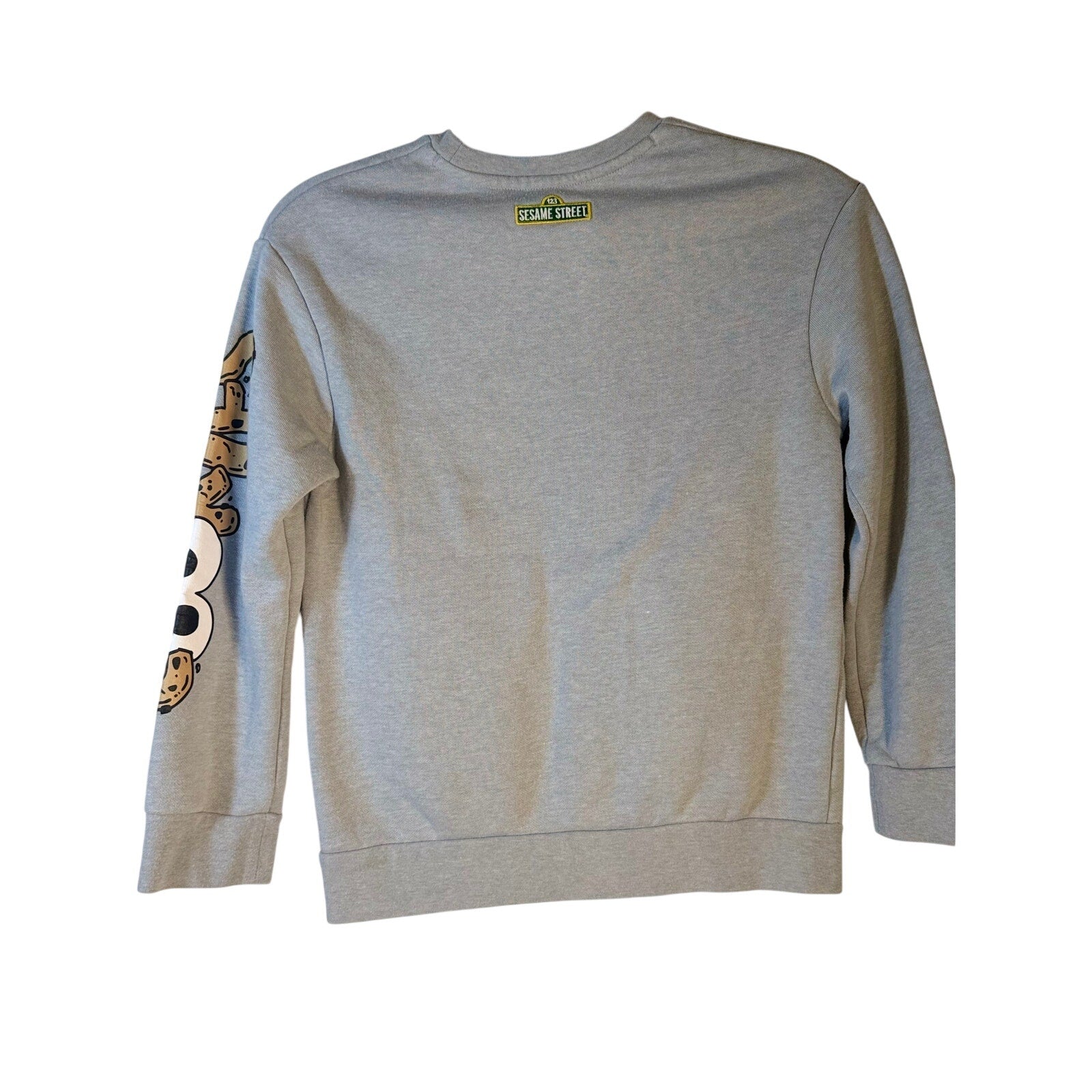 Under Armour Curry x Sesame Street Cookie Monster Youth Sweatshirt Gray YSM