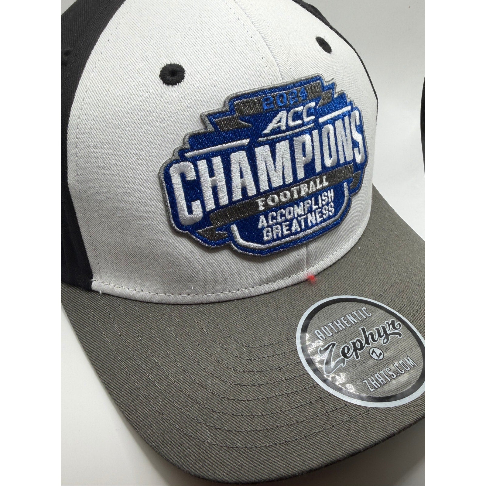 Florida State Seminoles 2013 ACC Champions Zephyr snapback hat, one size, with team logo and vibrant red and gold colors.