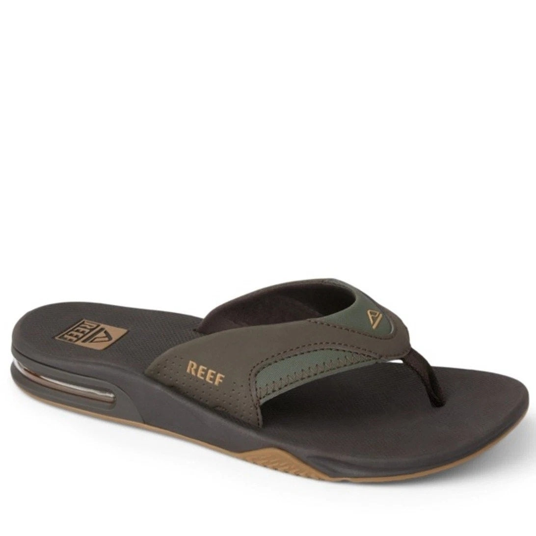 Reef Fanning Men’s Sandals – Brown/Gum – Size 8