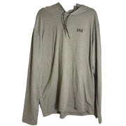 Helly Hansen Verglas Light Hoodie Men's size XL in utility green, a pullover sweatshirt with a casual fit and comfortable fabric.
