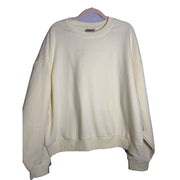 Women's yellow crewneck sweatshirt by Kind Regards with Revelation 19:16 Jesus Is King design, new with tags.