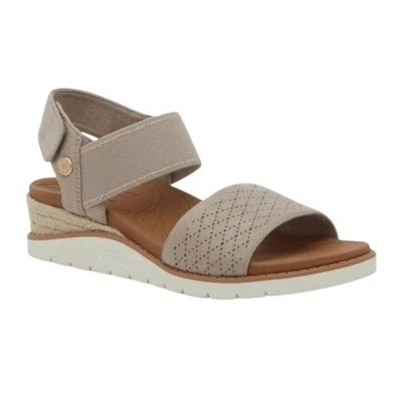 Skechers BOBS x Martha Stewart ArchFit Beach Kiss Wedge Sandal 5.5W