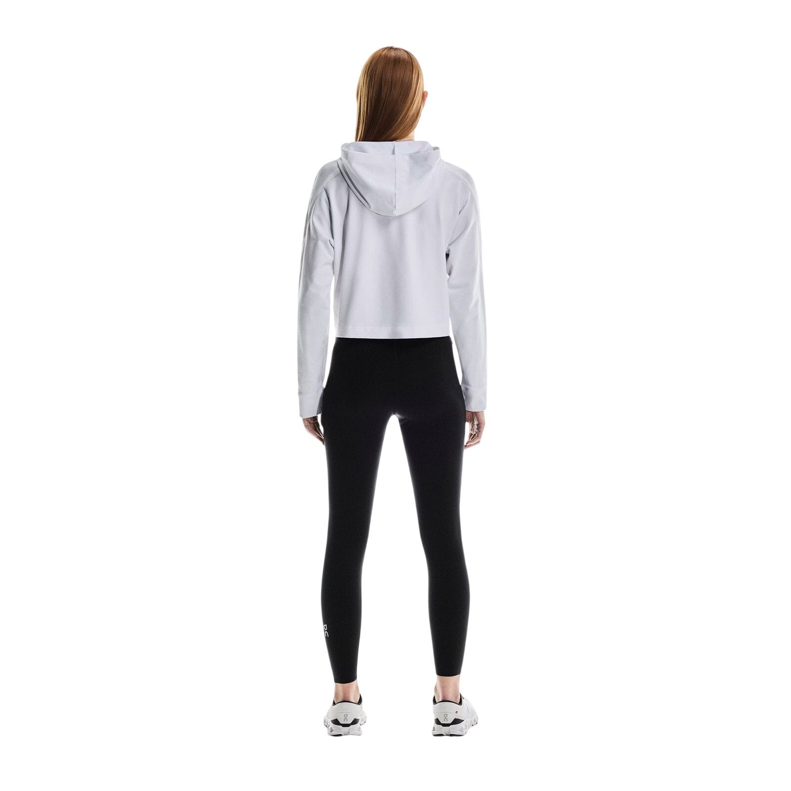 Black On Cloud Active leggings for women, large size, fitted athletic tights with a sleek design and elastic waistband.