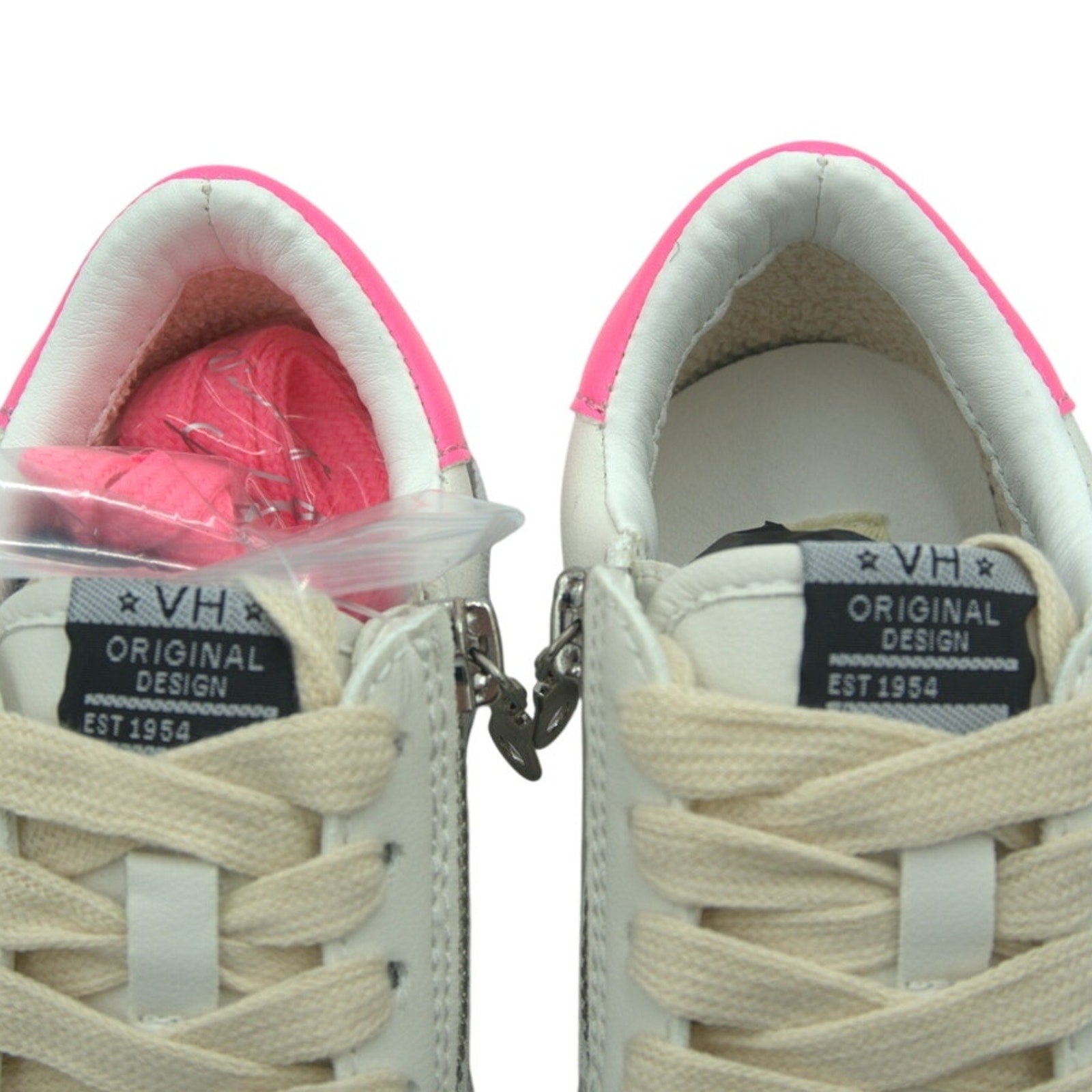 NIB Vintage Havana VHK White Leopard Multi Sneakers – Girls Size 8
