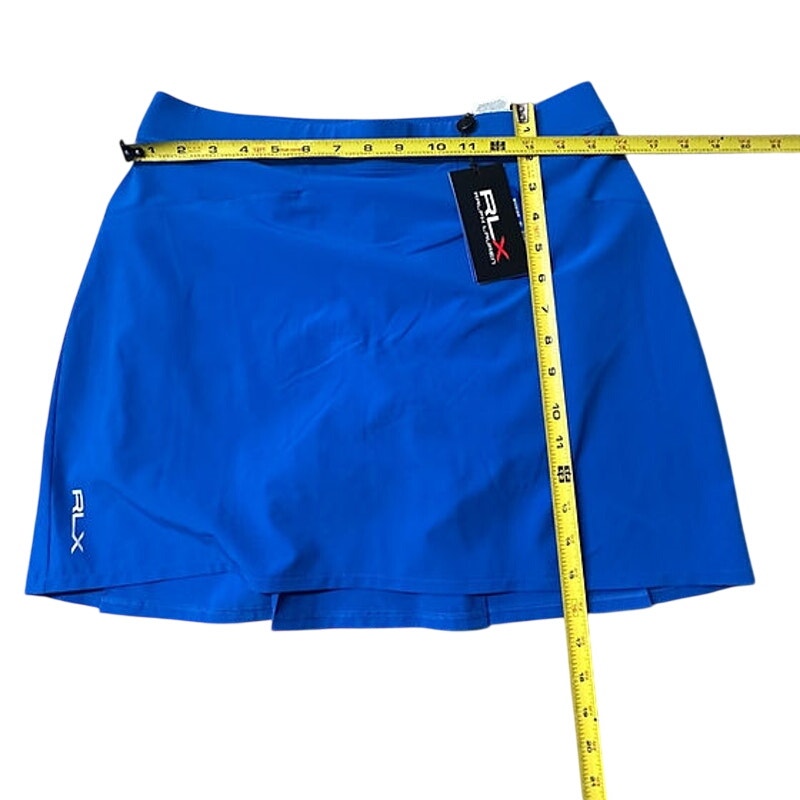 RLX Ralph Lauren Golf Concept 1 Blue Performance Skort Women's M NWT