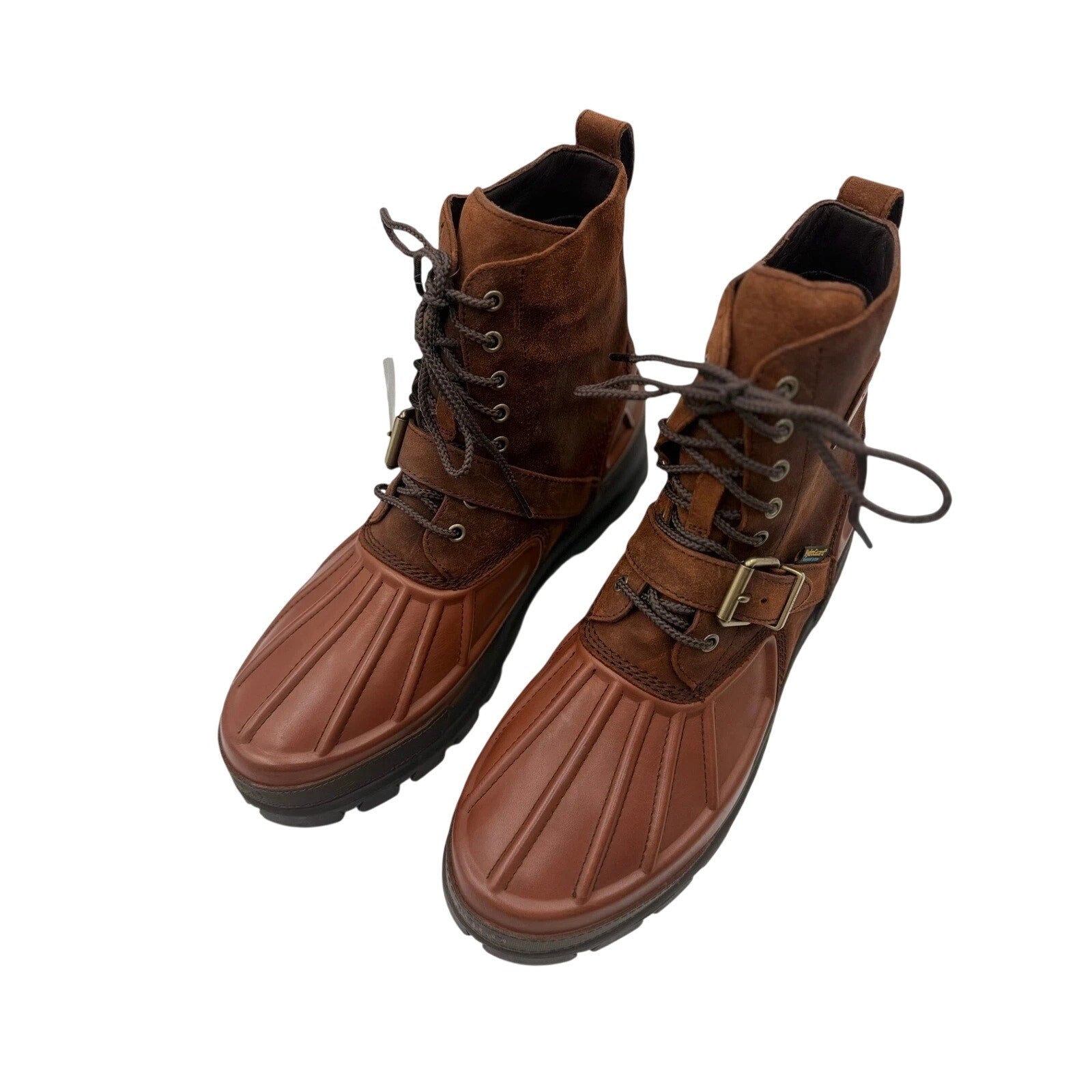 NWT POLO RALPH LAUREN Men's 14D Oslo High Waterproof Leather-Suede Boot