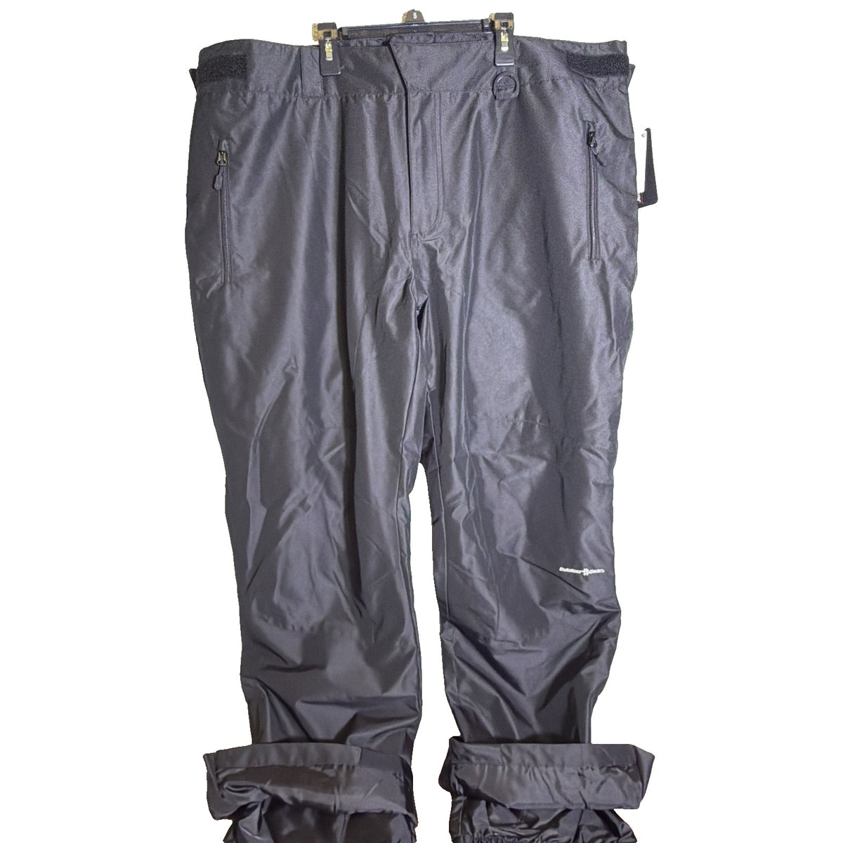 Outdoor Gear men's black insulated snow ski pants, size 2XL, designed for outdoor winter activities and cold weather.