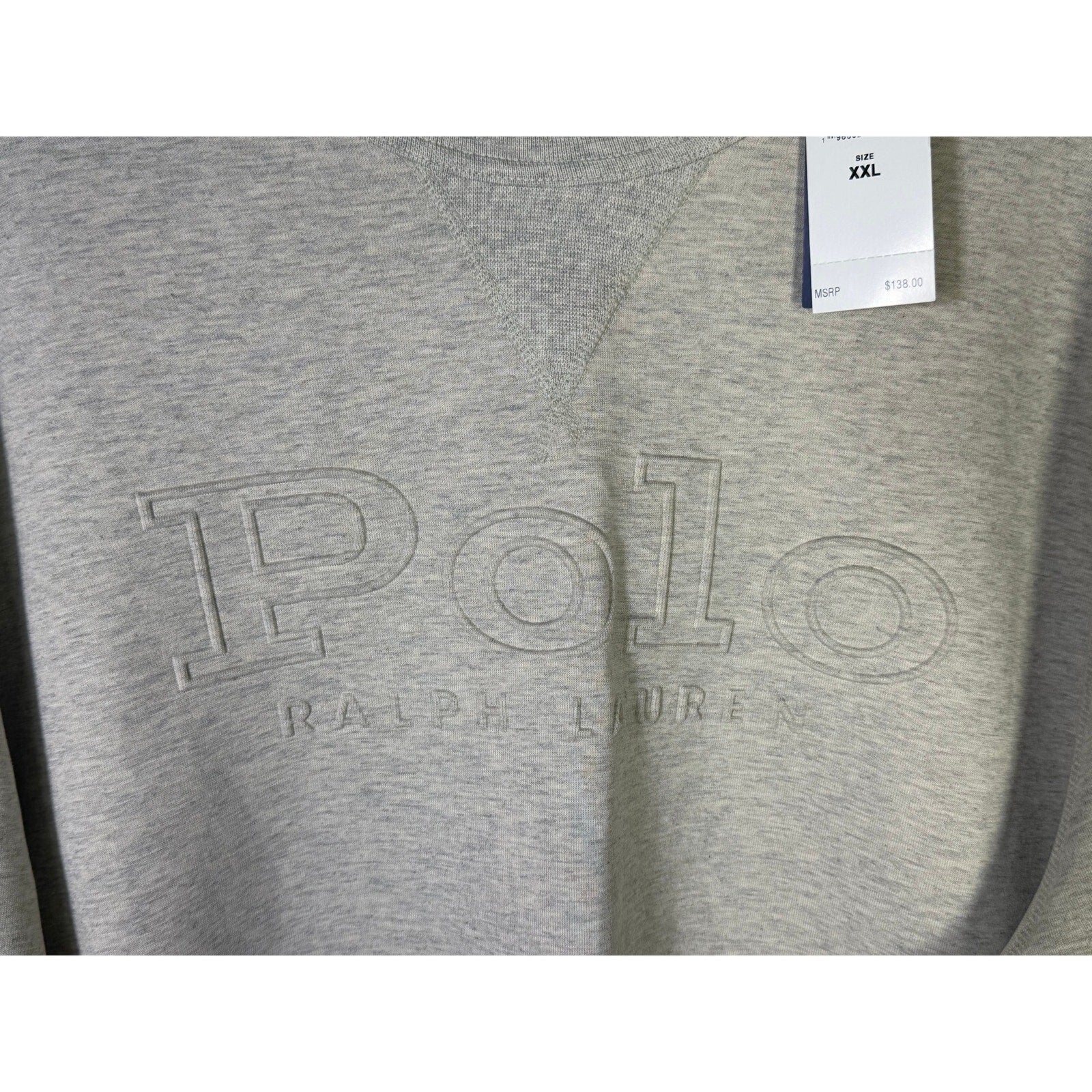 Polo Ralph Lauren Men’s Classic Fit Logo Sweatshirt Gray XXL NWT