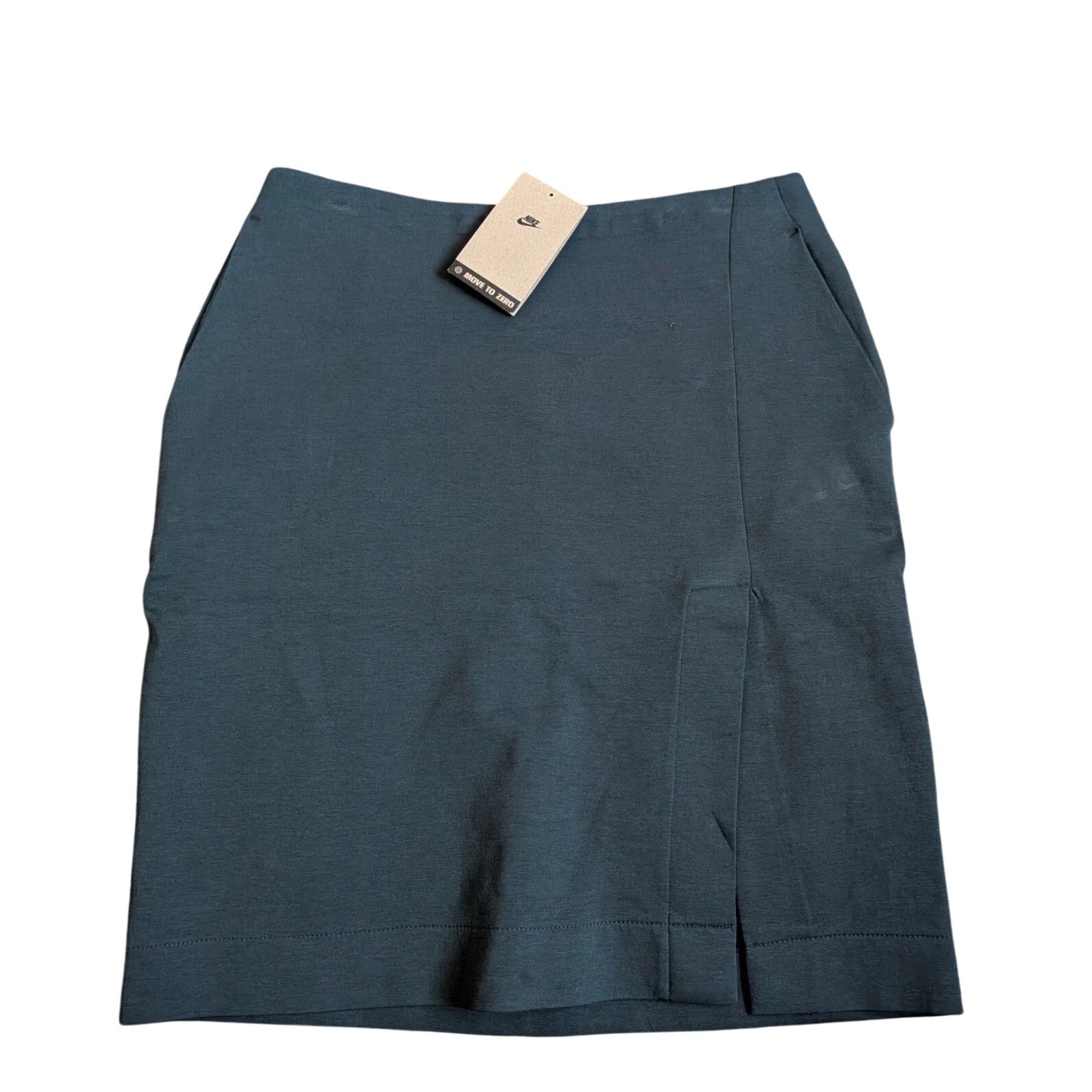 Nike women's slim fit knee-length athletic skirt in small size, shown in a clean, stylish design suitable for sports or casual wear.
