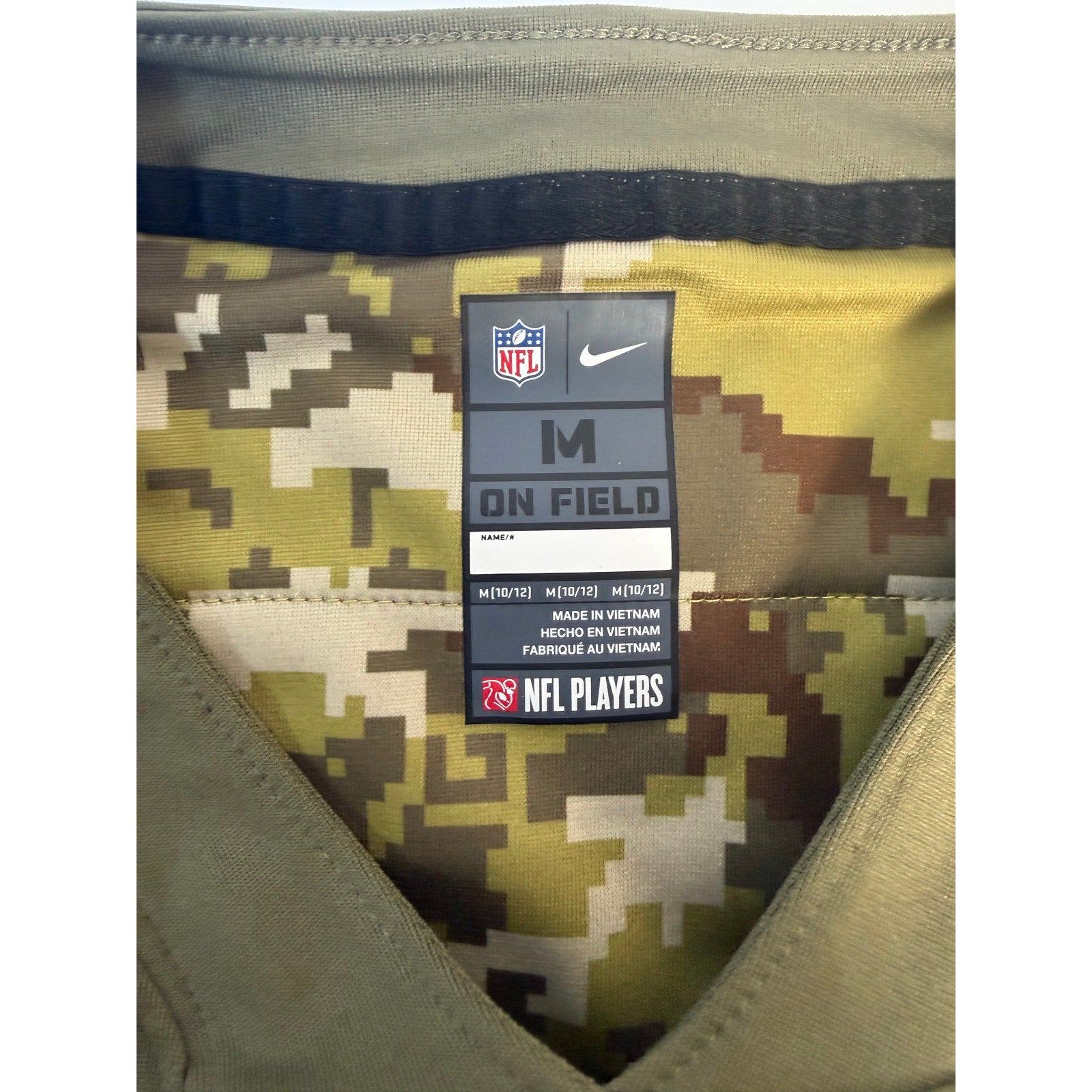 Nike Dallas Cowboys Dak Prescott #4 Salute to Service Jersey – Men's Medium – Green