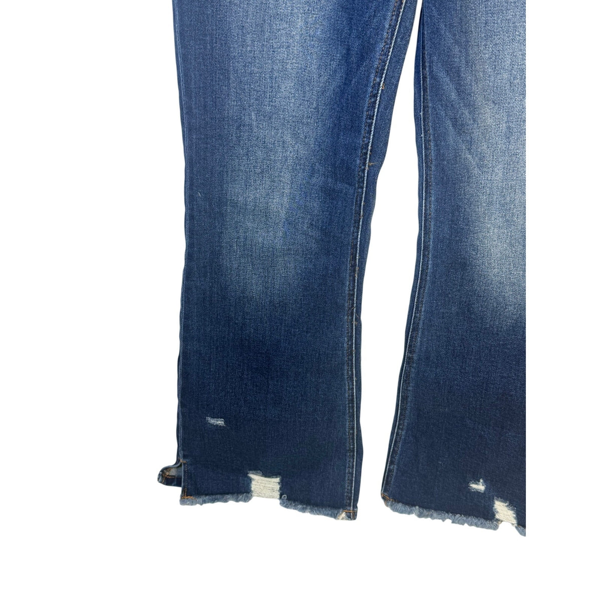 Risen Jeans Women’s Size 11/30 High-Rise Distressed Flare Jeans NWT