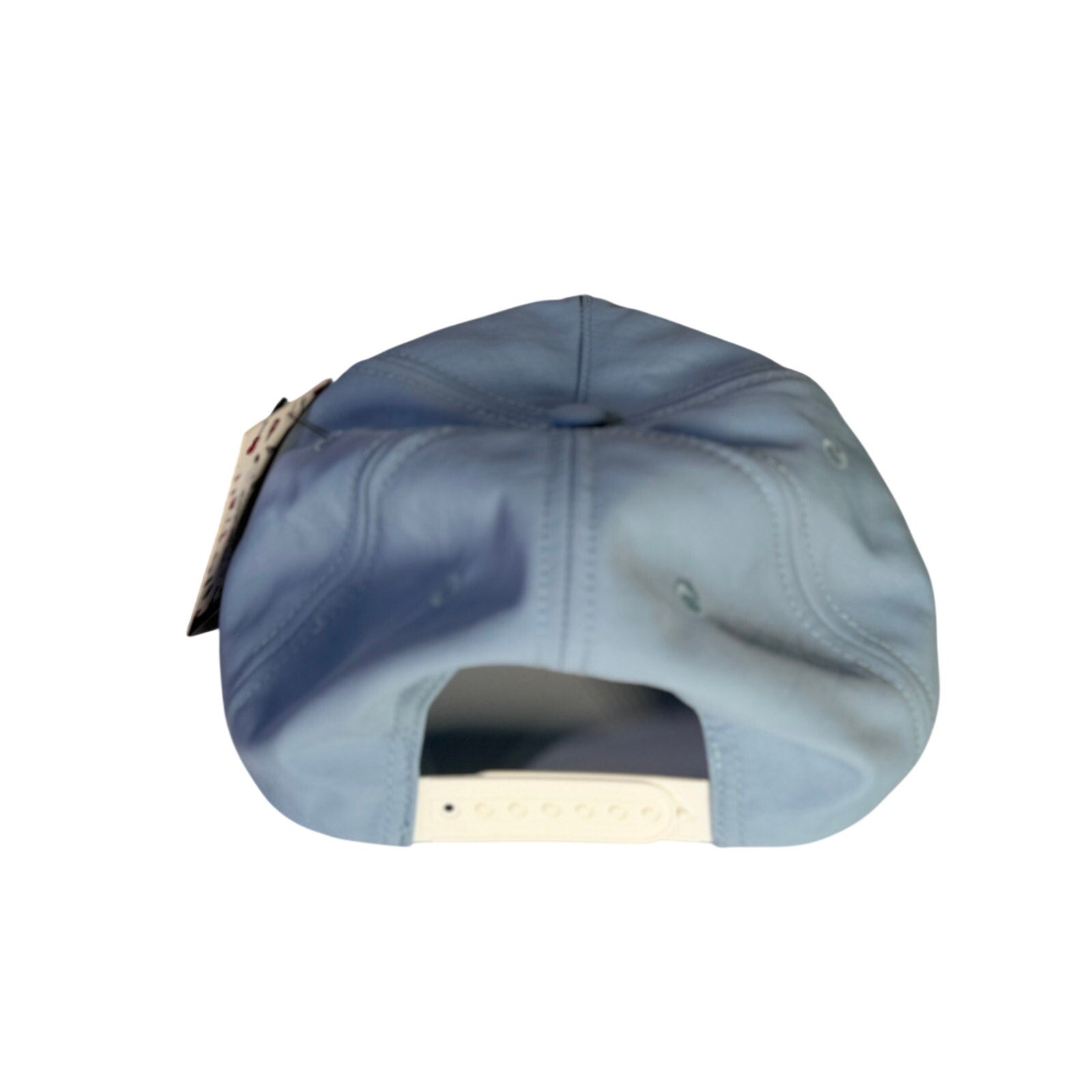 Light blue Old Row rope snapback hat with adjustable strap, classic baseball cap style, OSFM fit, new with tag.