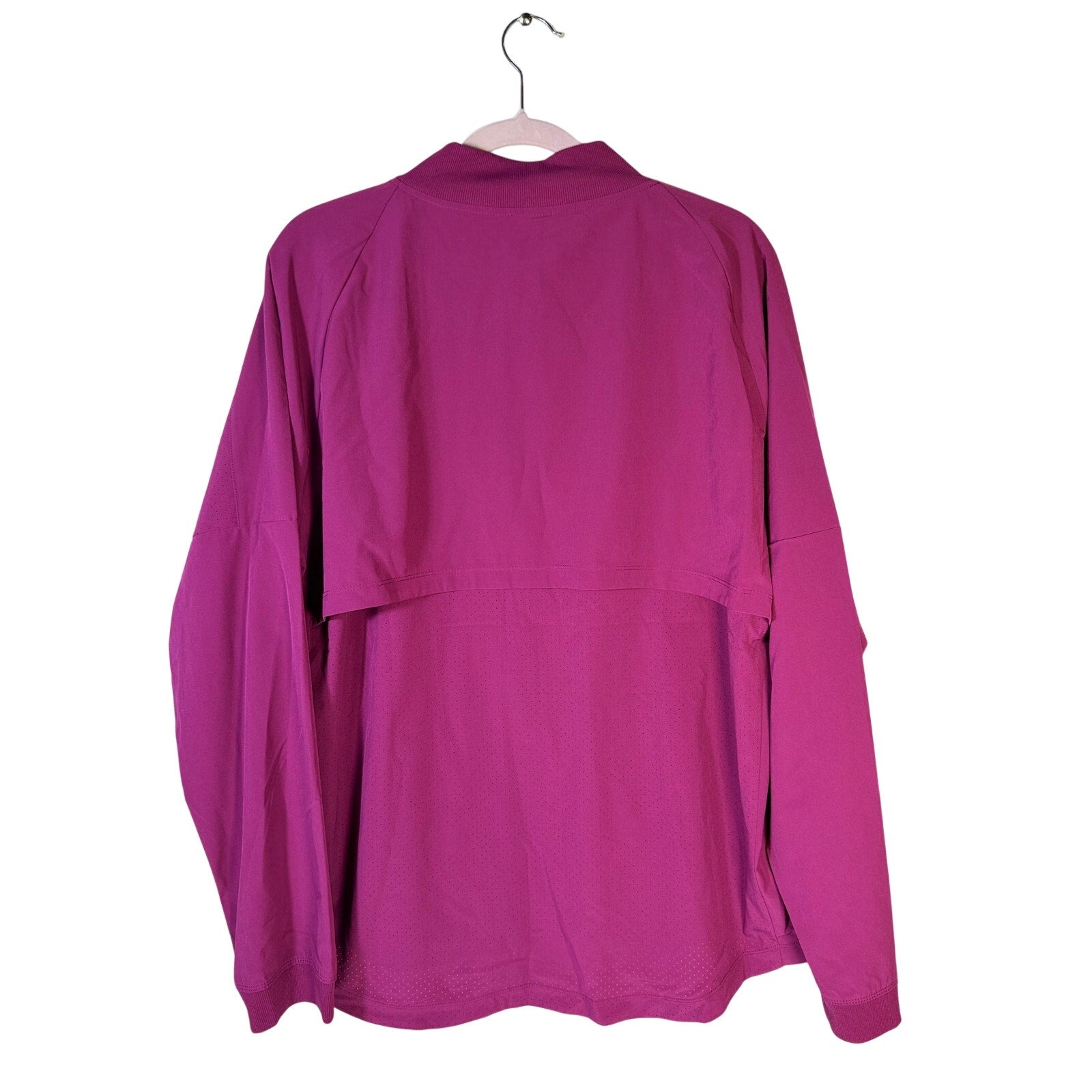 Nike Rafa Dri-FIT men's tennis jacket in purple, full zip, lightweight athletic jacket, size XL, Nike sportswear.