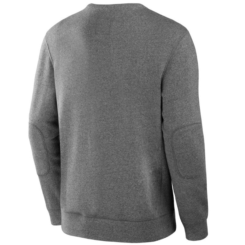 Gray Fanatics Minnesota North Stars legendary fleece pullover sweatshirt for men, small size, front view.