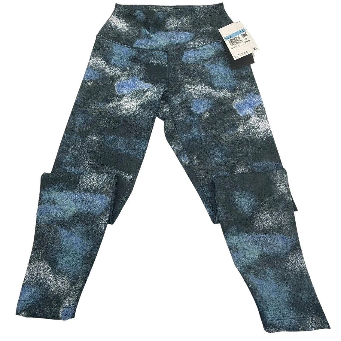 NWT Nike Women's Medium High-Waisted 7/8 Printed Leggings (Navy/Black)