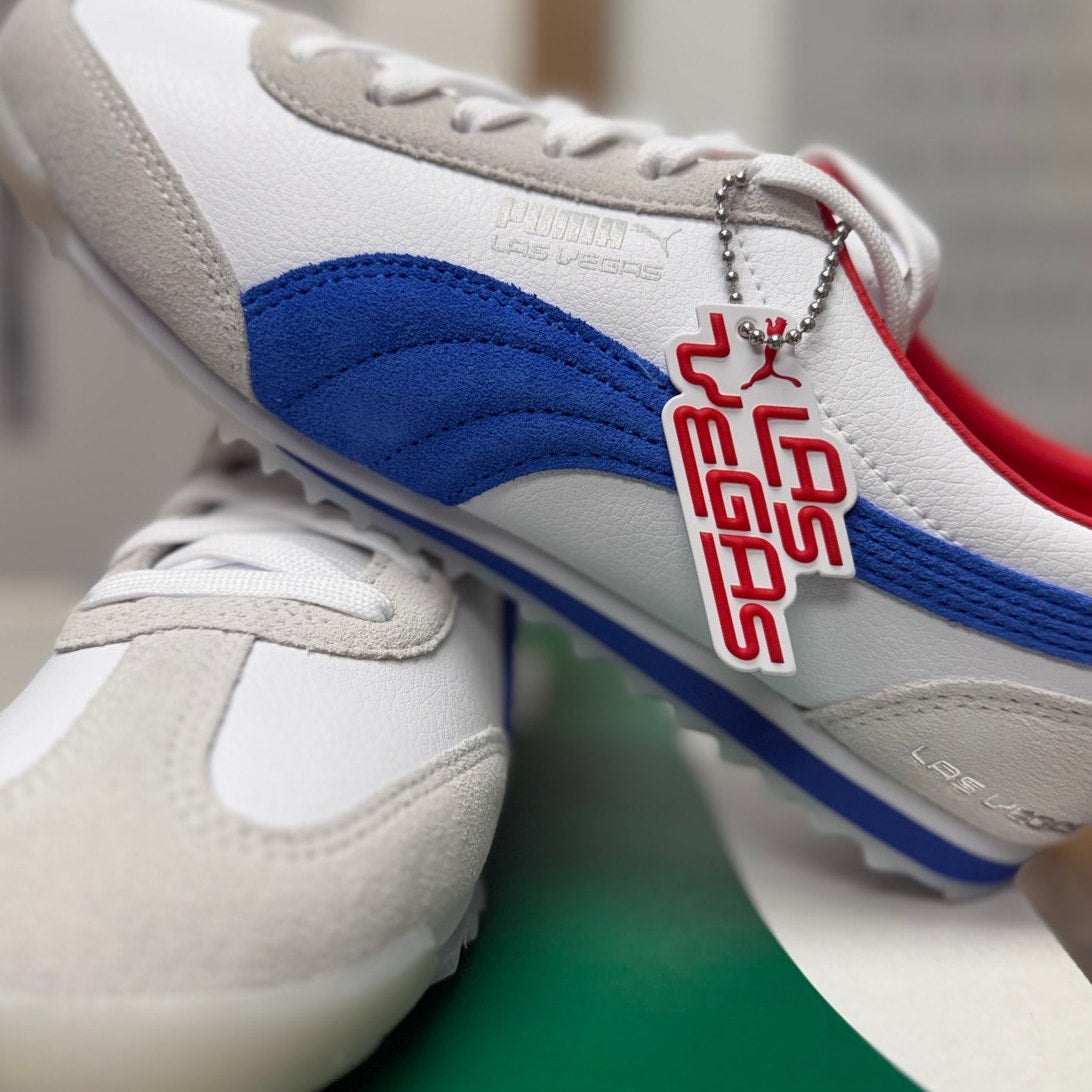 PUMA Arizona Club Flagship WNS “Las Vegas” limited edition sneakers for women, size 8, with vibrant design and casual style