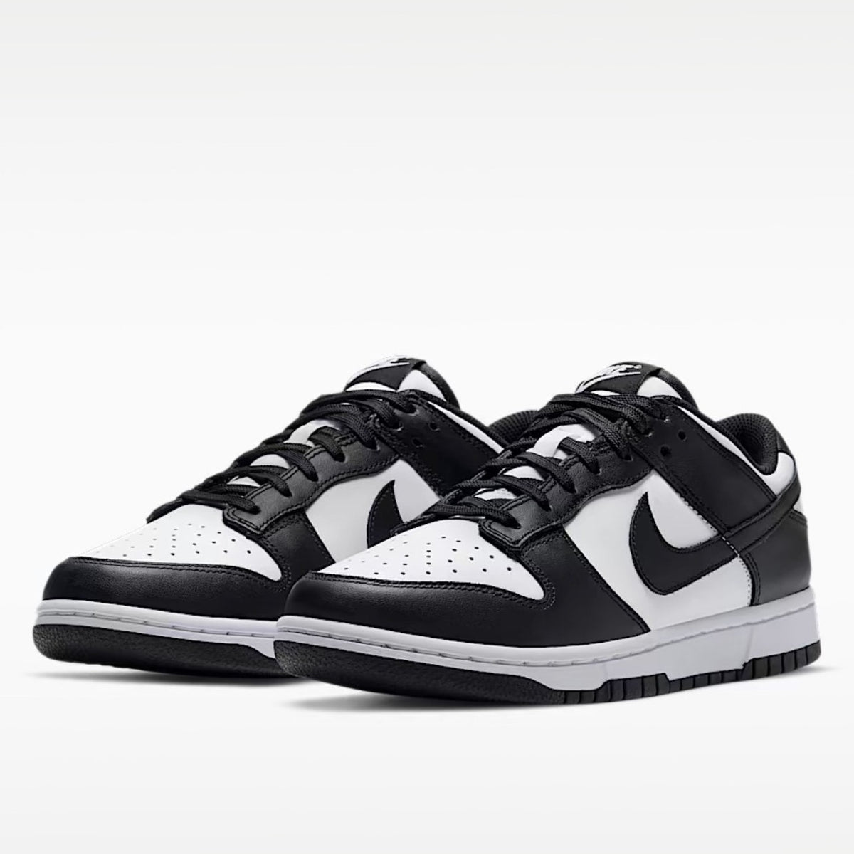 Nike Dunk Low Black White “Panda” Grade School Shoes Size 6Y