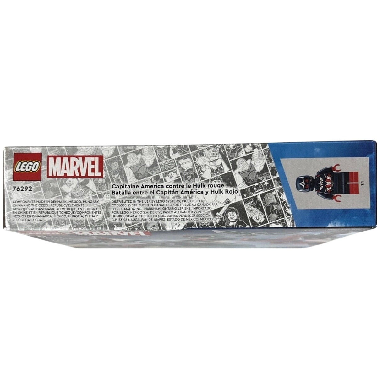 LEGO Marvel Captain America vs. Red Hulk Battle Set