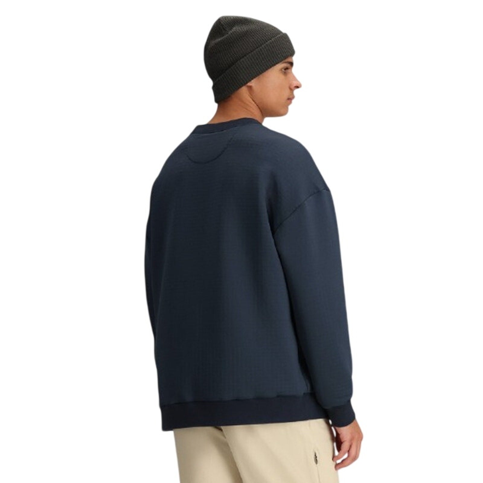 NWT Obermeyer Explorer Tech Crew Pullover - Men's Large | Blue Nights