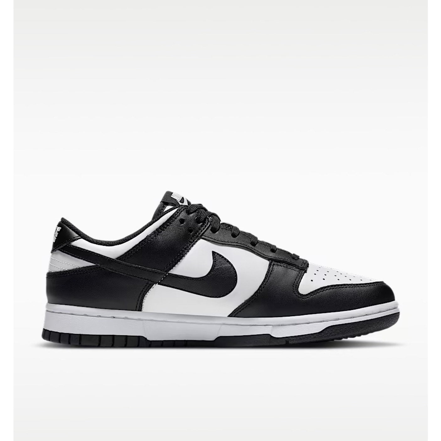 Nike Dunk Low Black White “Panda” Grade School Shoes Size 6Y