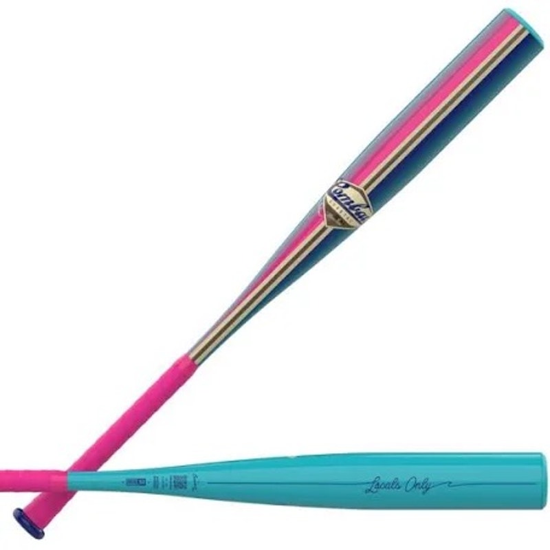 COMBAT Coastal Spec 1 composite softball bat, 33 inches, 30 oz, multicolor, designed for baseball and softball play