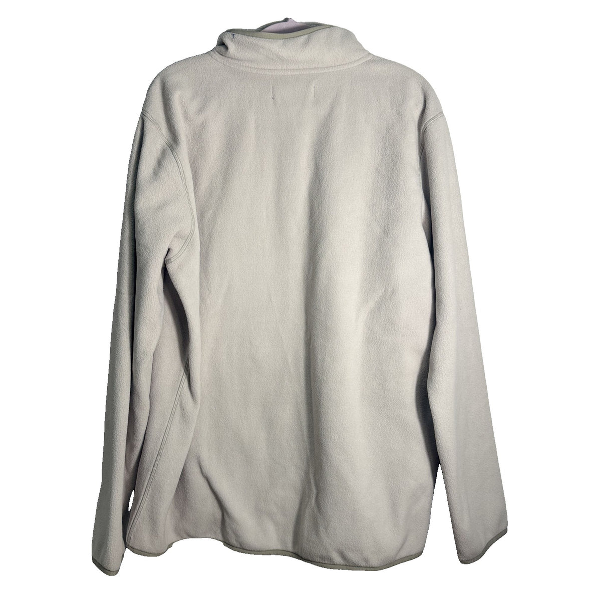 Men's Helly Hansen Maridalen Snap Fleece Pullover in Mellow Grey, 2XL, showcasing the fleece jacket's cozy fabric and casual style.