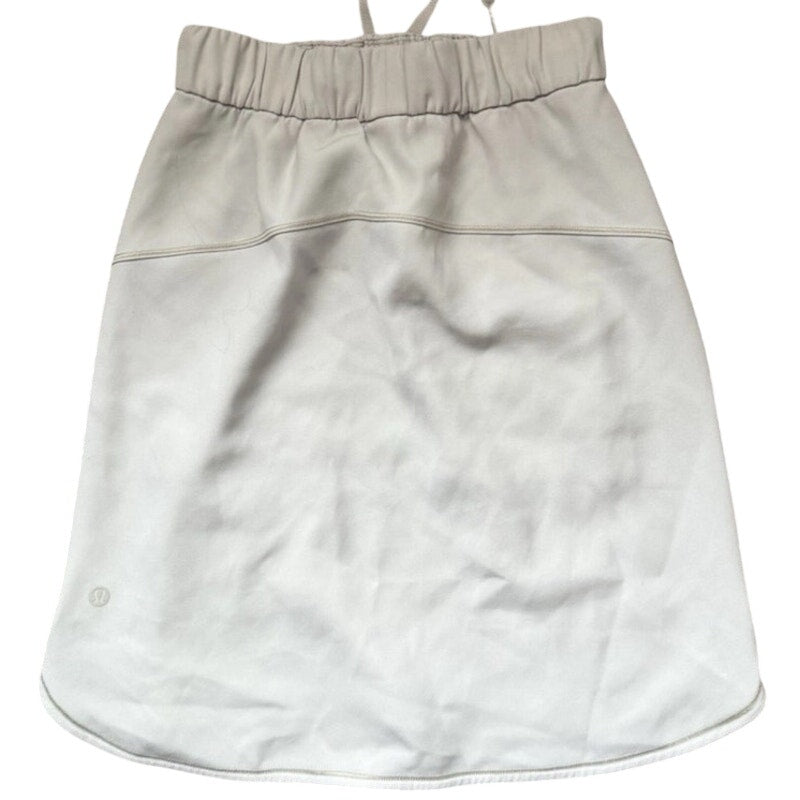 Lululemon On The Fly Woven Skirt Color: Cream | Size: 10 | Perfect Condition