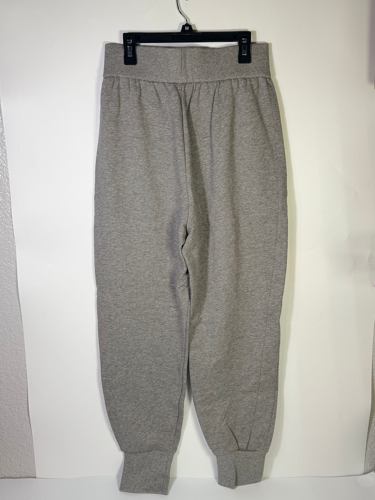 Gray Phillip Lim French Terry Jogger pants by PPLA, size small, featuring relaxed fit and elastic waistband.