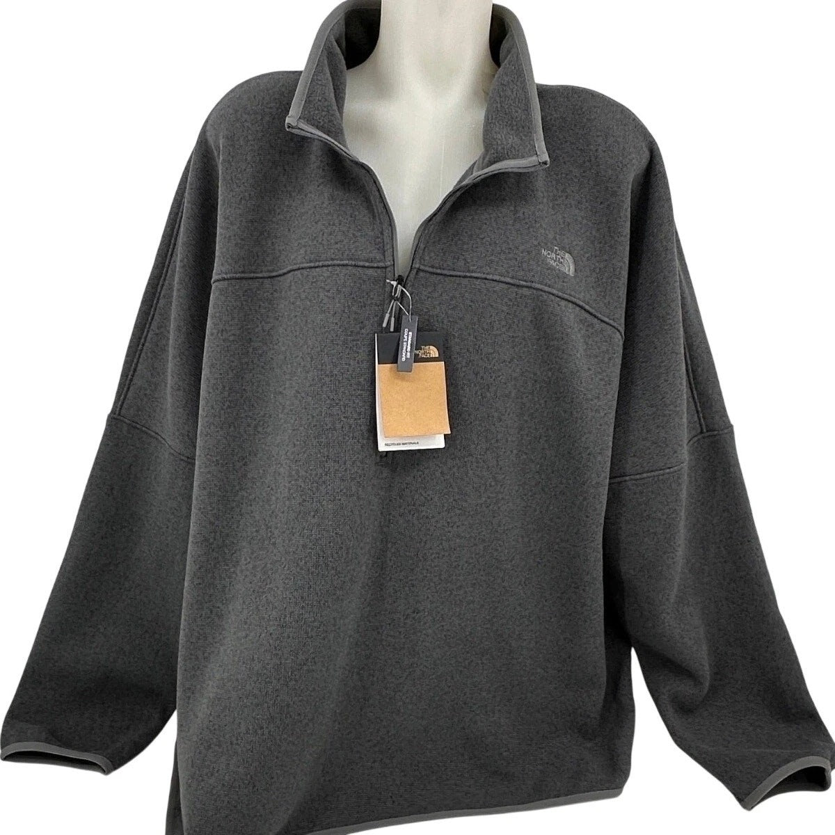 The North Face Big Fleece 1/2 Zip Pullover – Men's 5X – Gray