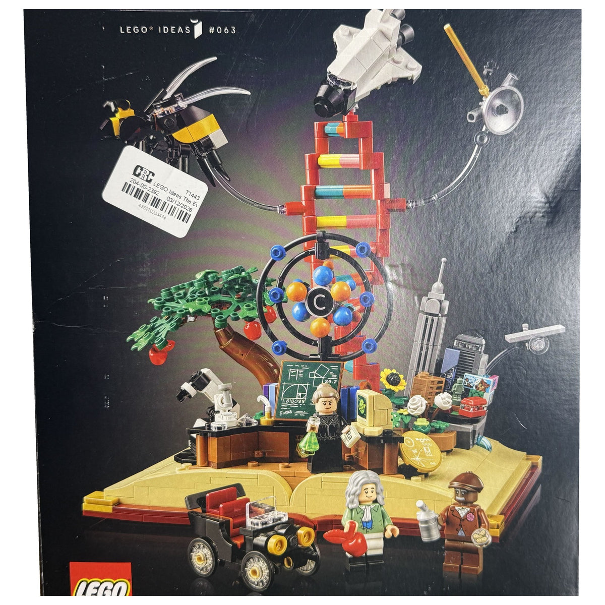 LEGO Ideas The Evolution of STEM 21355 Building Set 879 Pieces New in Box