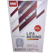 Helly Hansen Women's Lifa Merino midweight graphic crew base layer shirt in Baby Trooper Star Pixel design, size L, new with tags