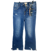 Risen Jeans Women’s Size 11/30 High-Rise Distressed Flare Jeans NWT