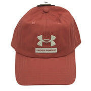 Under Armour UA Free Fit adjustable OSFA hat with curved brim and breathable fabric, in neutral color.