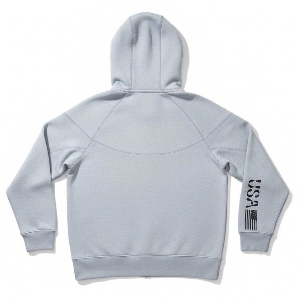 Nike Tech Fleece Windrunner Hoodie in Team USA Paralympic 2024 design, featuring lightweight fabric and athletic fit.