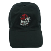 Black 47 Brand Georgia Bulldogs adjustable hat with team logo, featuring a classic design and customizable fit.