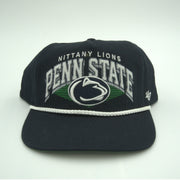 NCAA Penn State Nittany Lions '47 Brand rope hat featuring adjustable snapback and team logo embroidery.