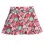 Pickleball Bella women's large A-line kick pleat skort, navy blue with pleated front and functional pockets, new with tags.