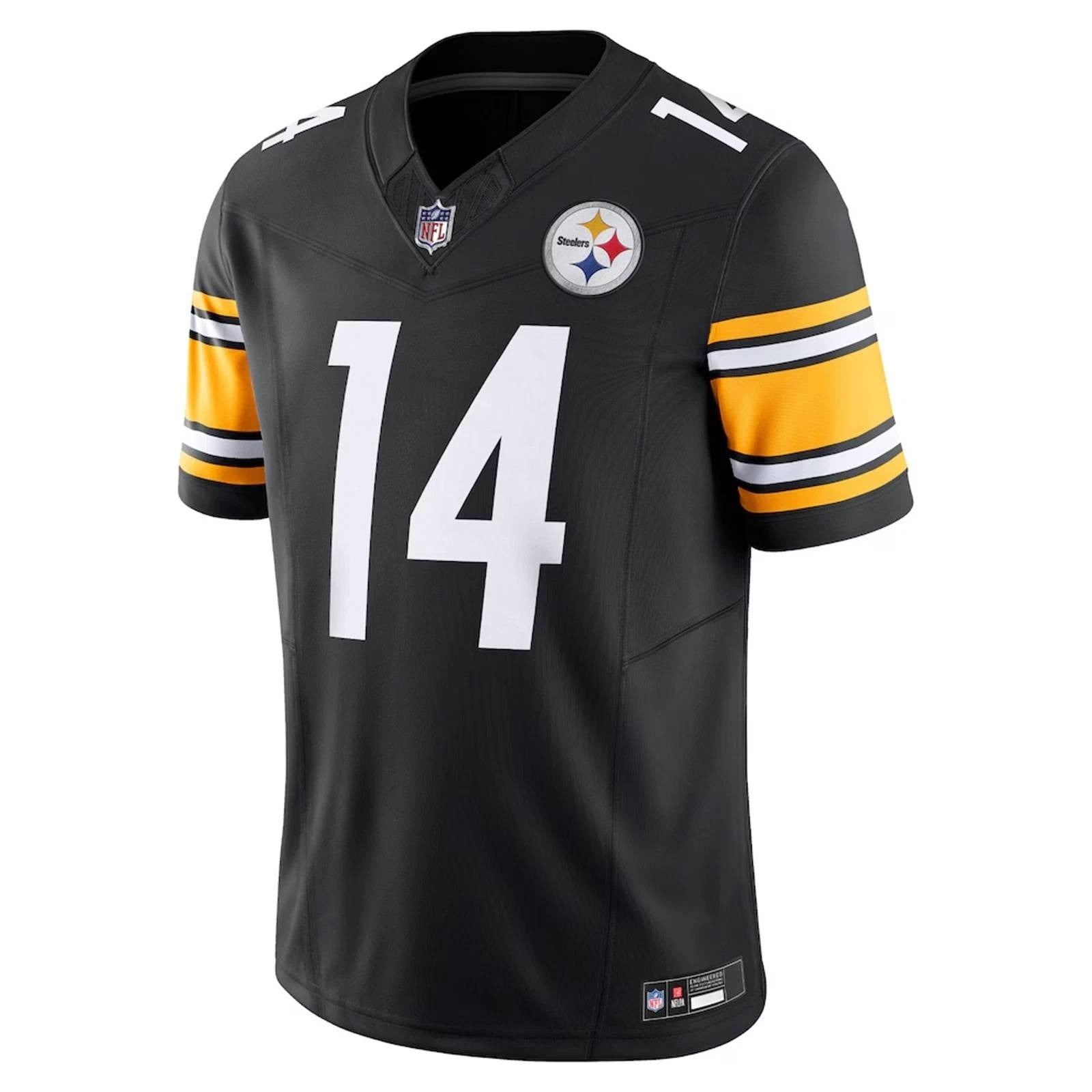 Youth Nike George Pickens Pittsburgh Steelers jersey in size XL, featuring the #14 logo and in great condition.