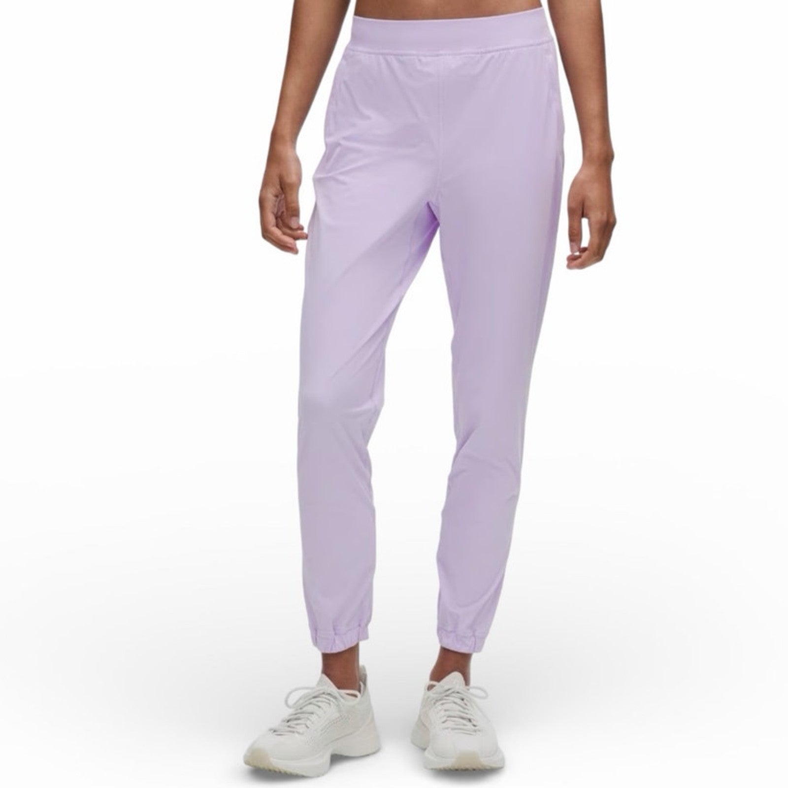Lululemon Adapted State HR Joggers in lavender frost, full-length athletic joggers with a comfortable fit and modern style.