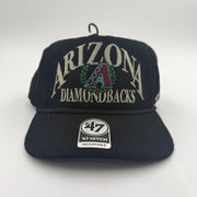 Arizona Diamondbacks '47 Brand hitch adjustable baseball hat, one size fits all, featuring team logo and classic design.