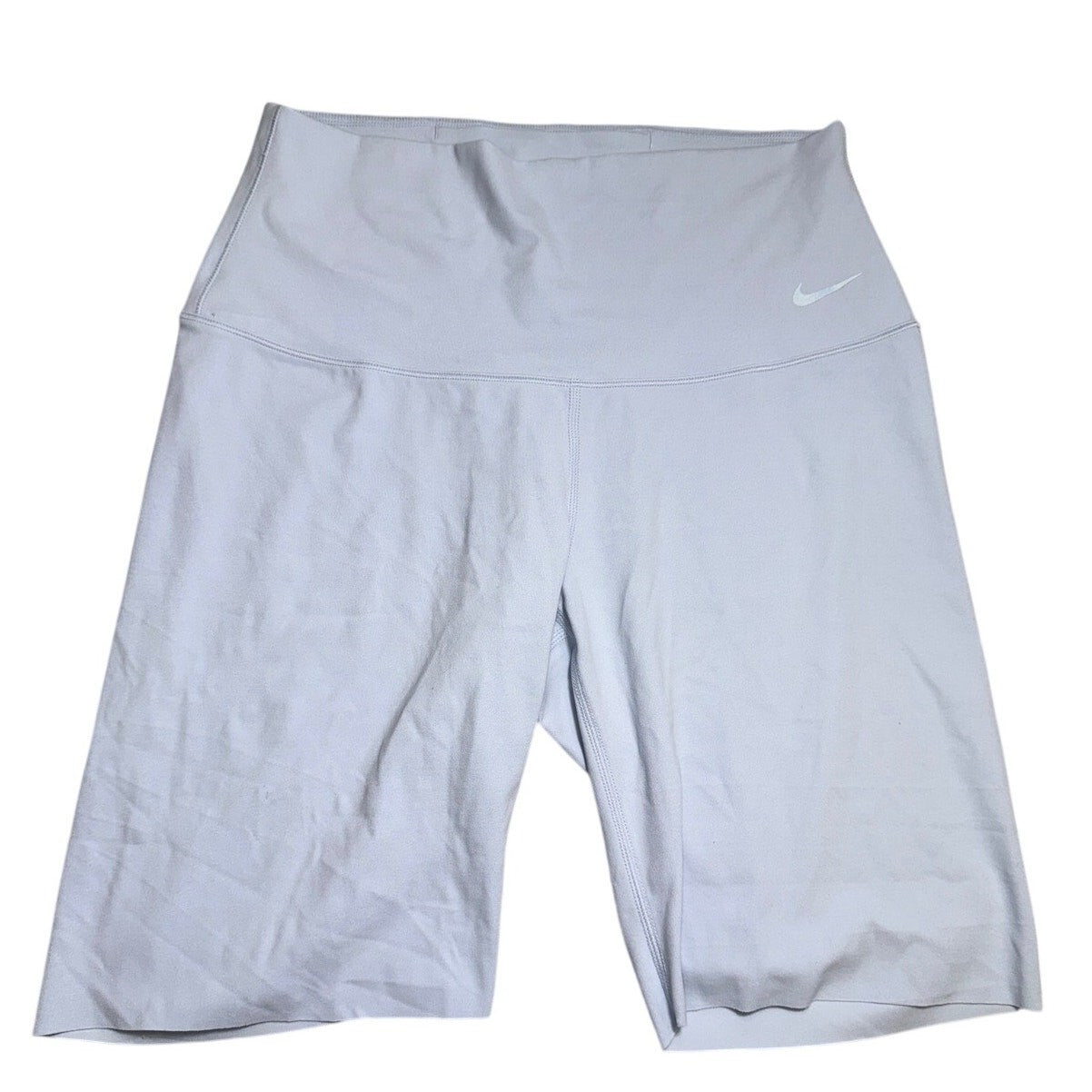 Nike Zenvy women's bike shorts in DQ6003-441 with 8-inch inseam, shown in medium size, made for comfortable activewear.