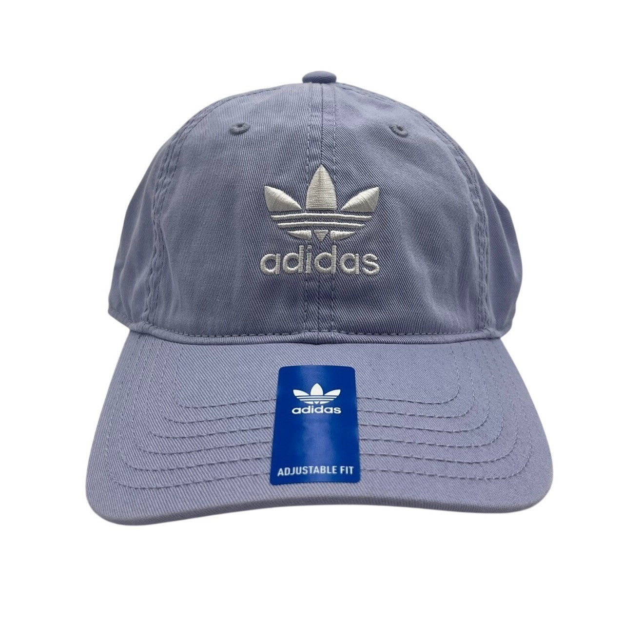 Adidas relaxed snapback hat in violet and purple with adjustable strap, casual style, front logo, OSFA size.
