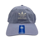 Adidas relaxed snapback hat in violet and purple with adjustable strap, casual style, front logo, OSFA size.