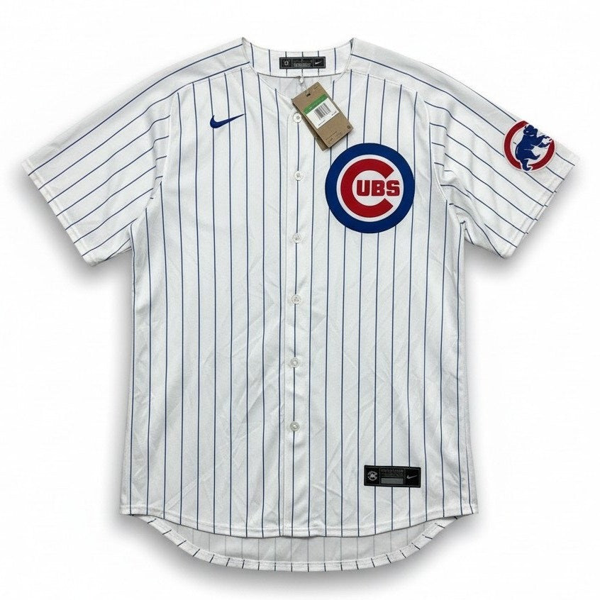 Nike Chicago Cubs 2025 Limited Edition jersey featuring #2 Hoerner in size XL, with team logo and player name on the front.