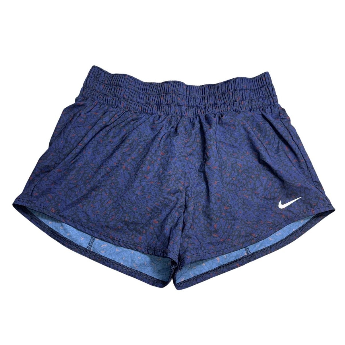 Women's Nike Dri-FIT training shorts in small size, featuring lightweight fabric and athletic design for active wear.