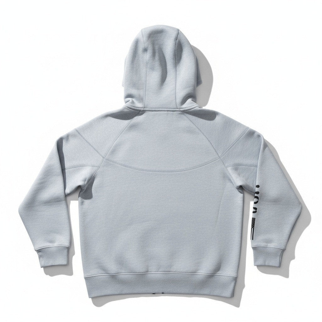 Nike Tech Fleece Windrunner hoodie featuring Team USA Paralympic 2024 branding, with a navy blue color and athletic fit.