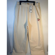 Adidas Originals Cherry FL Pant Women's wide leg Wonder White sweatpants, soft fabric, relaxed fit, and stylish design.