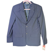 Boy's navy blue blazer by Cat & Jack, size 16, two-button suit jacket, classic coat with lapels and tailored fit.