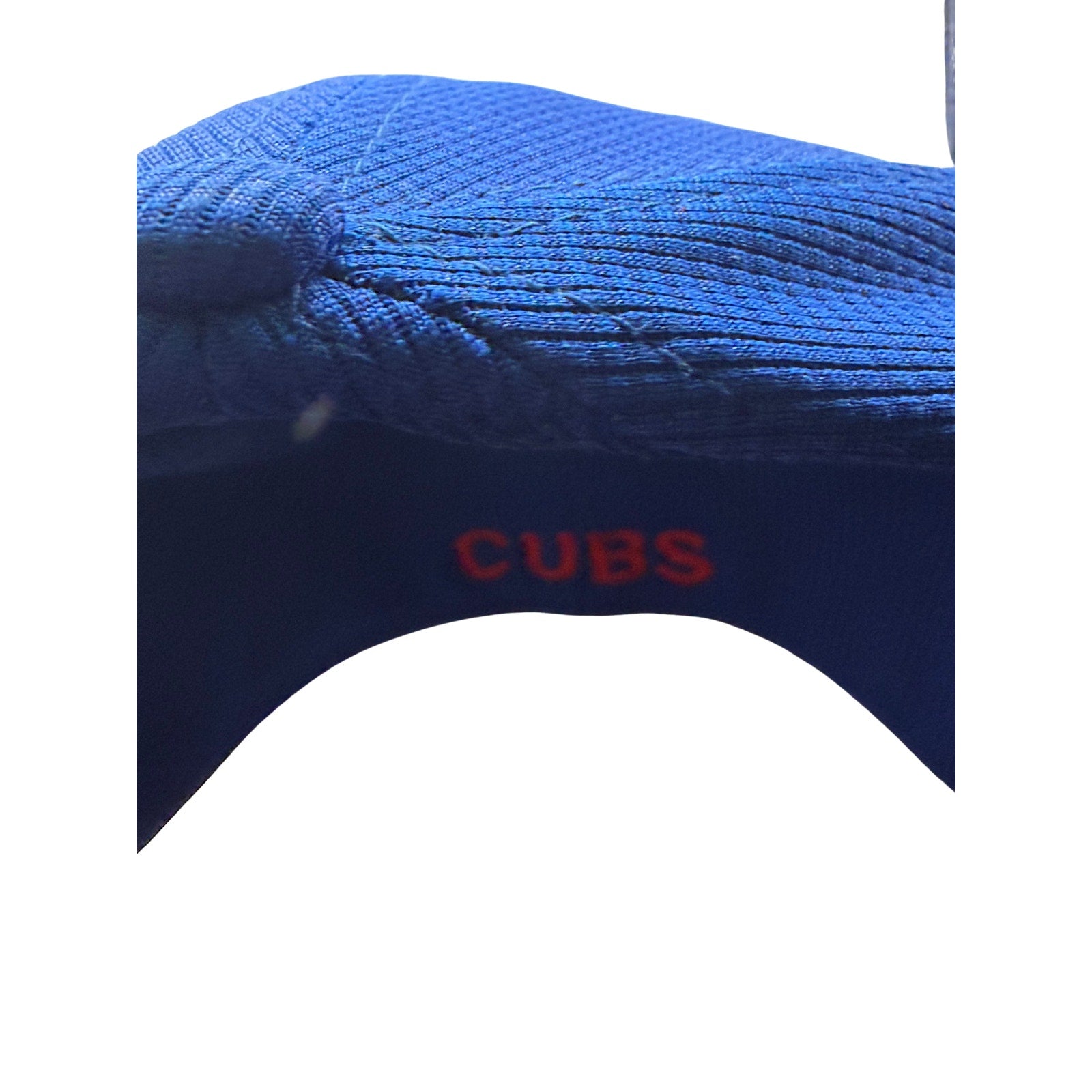 Chicago Cubs MLB New Era 39THIRTY royal blue stretch-fit hat, front view showing team logo and fitted design.